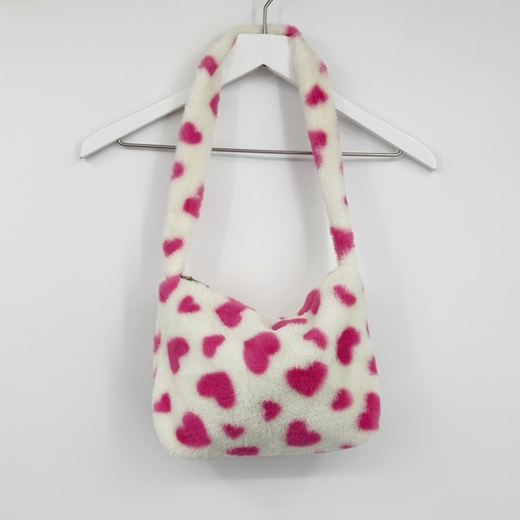other Handbags - Coquette Heart White Love Shoulder Bag